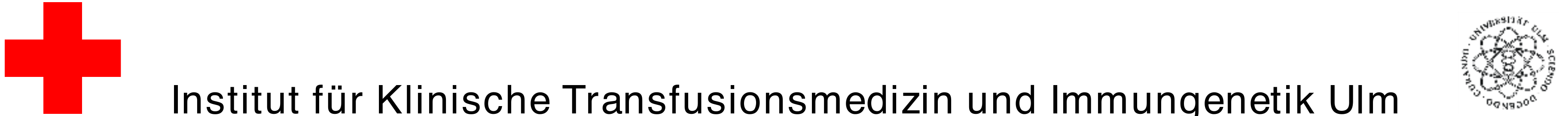 Logo Institut für Klinische Transfusionsmedizin und Immungenetik Ulm gemeinnützige GmbH